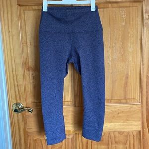 XS NOBULL Heathered Lavendar 21” Leggings